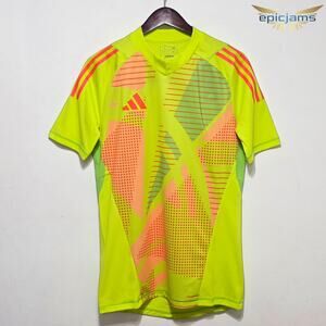 Adidas Mens Tiro 24 Pro Goalkeeper Soccer Jersey IK490 Yellow GK Football Size L